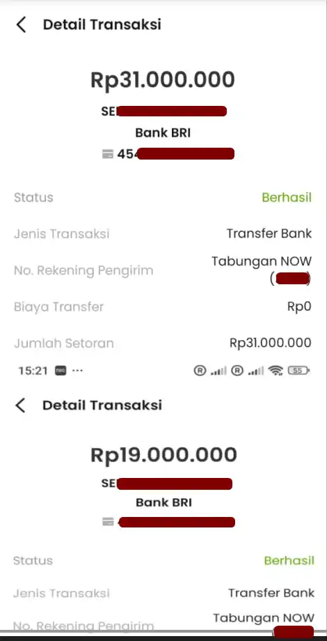 Bukti Transfer